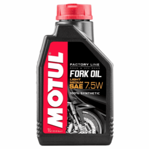 Aceite motul fork oil factory line medium light 7.5w 1l