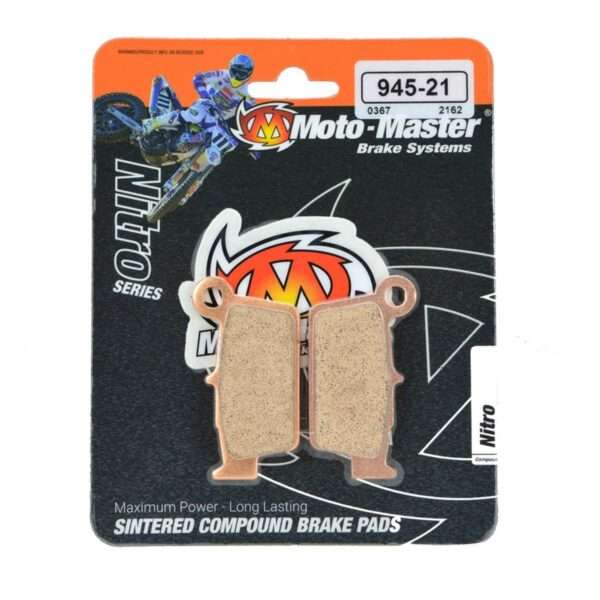 Pastillas de freno motomaster nitro traseras yamaha kawasaki suzuki